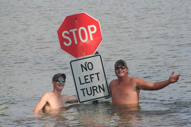 Flooding in Grafton, IL   (June 2010)
