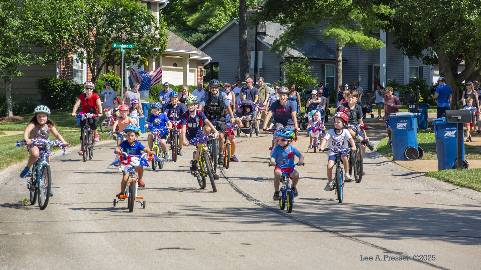Bicycle Parade  7-5-25