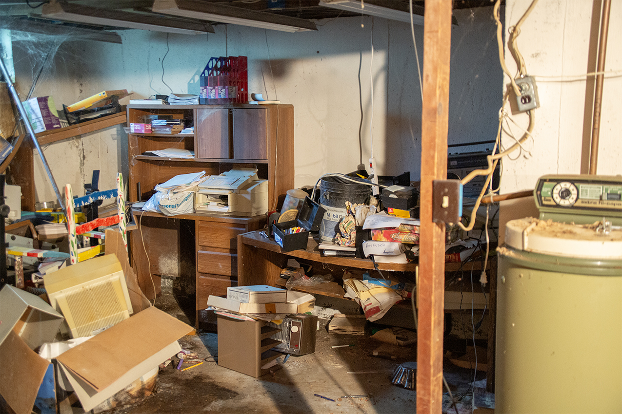A Hoarder's House